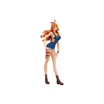 BANPRESTO Glass Factory One Piece Movie Sparkling & Charm Version B Nami Bonus Gifts