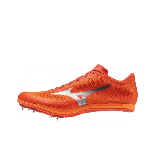 Mizuno Anti-Slip Wear-Resistant Low-Top Training Shoes Unisex Orange