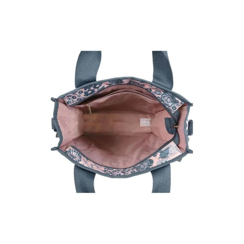 LeSportsac Nylon Shoulder Bag Crossbody Bag Handbag Women's Pink & Blue-5