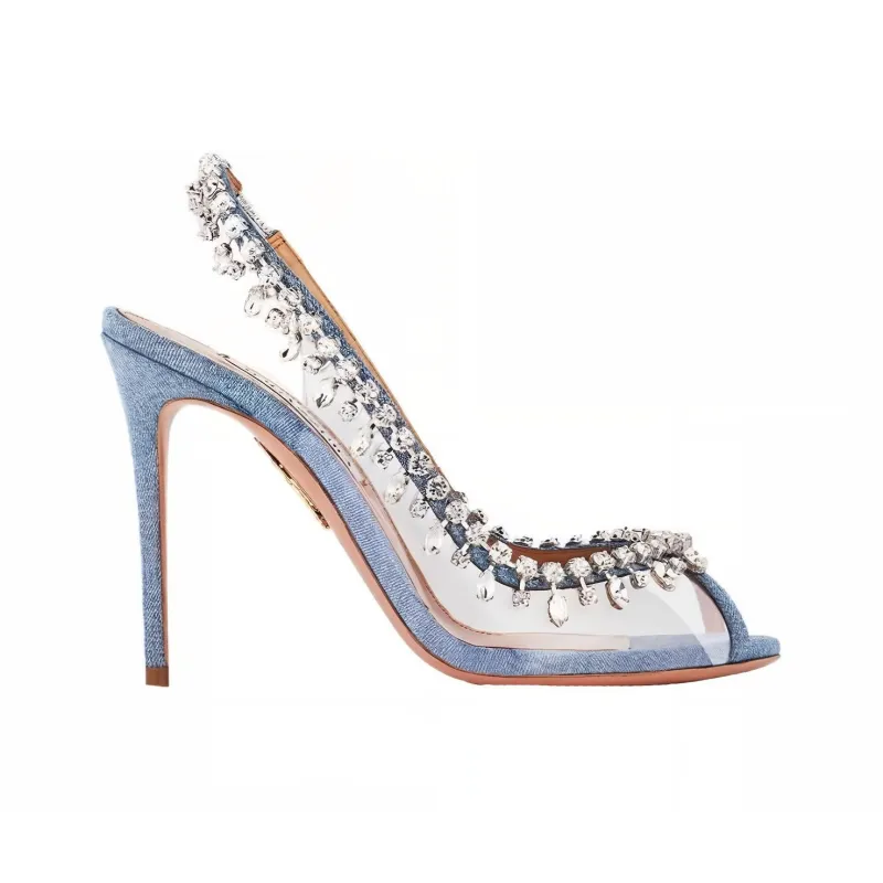 AQUAZZURA Temptation Crystal-embellished Pumps-1