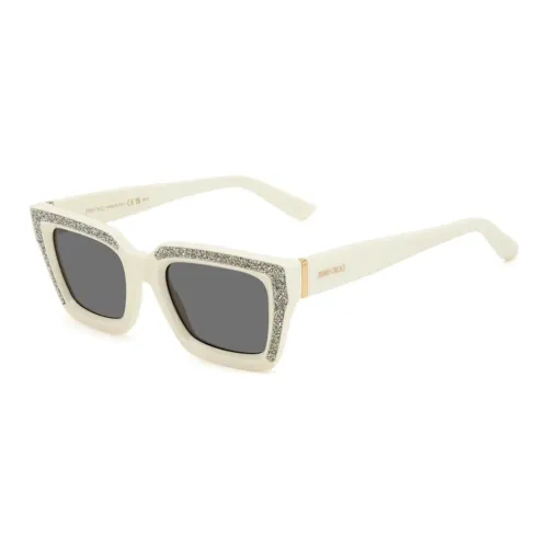 Jimmy Choo Elenigs Square Frame Sunglasses