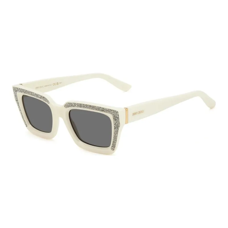 Jimmy Choo Rectangular Frame Sunglasses-0