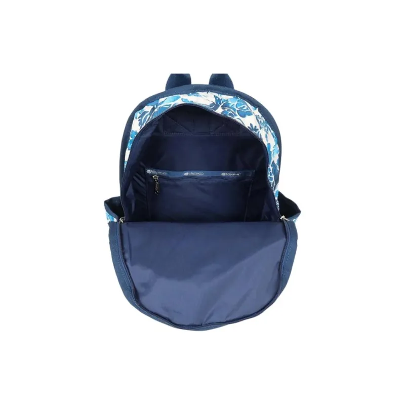 LeSportsac Polyester Backpack Women's Blue & White-4