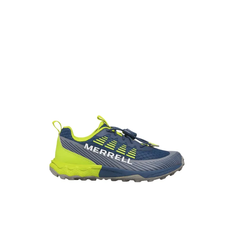 MERRELL Agility Peak Kids Lifestyle Shoes Blue Yellow Kids'-1