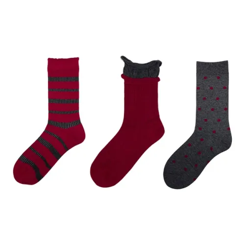 Cheemy Free Mid-Calf Socks Women's 3 Pack