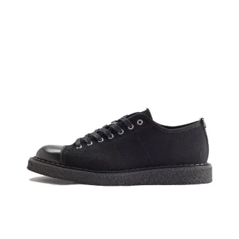 George Cox x FRED PERRY Monkey Low-Top Canvas Shoes Unisex Black