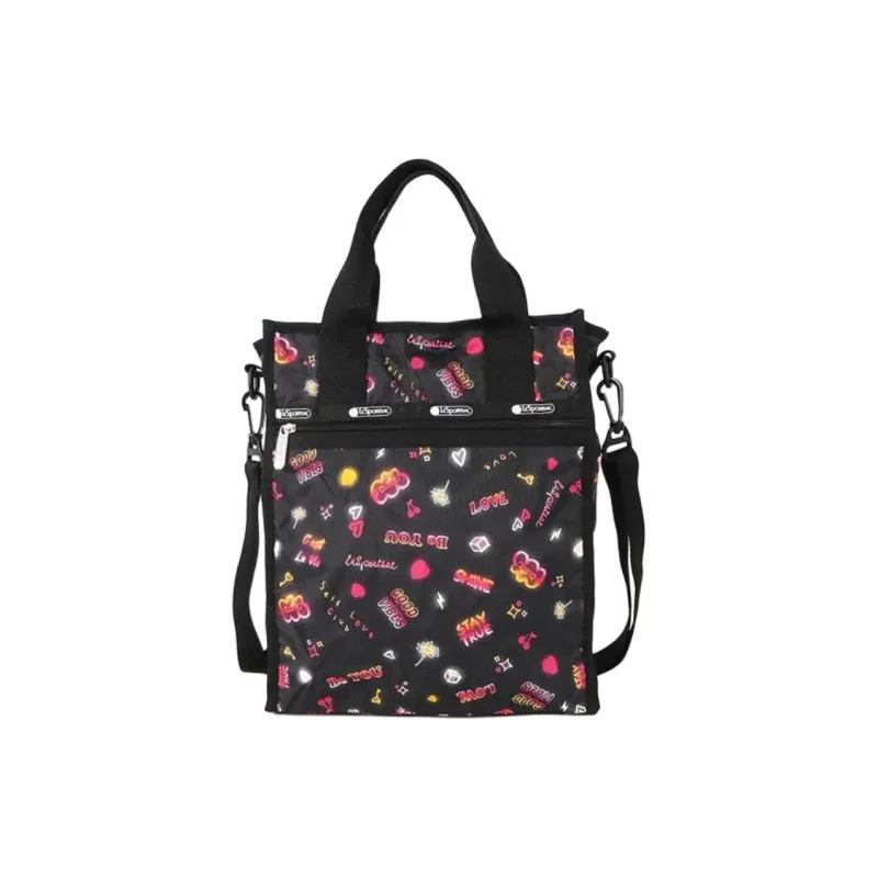 LeSportsac Nylon Shoulder Bag Crossbody Bag Handbag Women's Black-5
