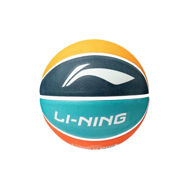 LiNing Rubber Basketball Yellow Blue Orange Size 5 Size 7 Training Unisex-2