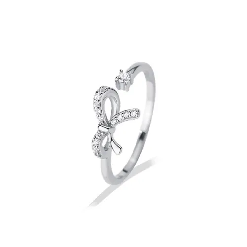 Chongqing Gold Store S925 Silver Cubic Zirconia Rings Women's