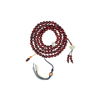 GUMUJIANG Rosewood Wooden Bracelet Prayer Bead Unisex