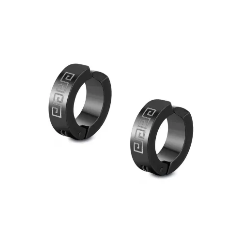 Endorphin Titanium Steel Clip On Earrings Unisex