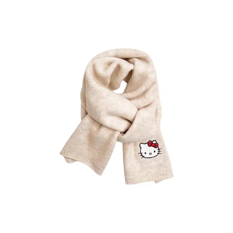 Sanrio Polyester Knit Scarves Unisex-0