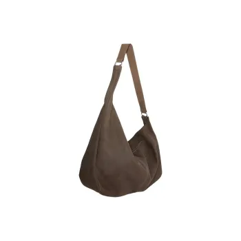 Paloma-wool Leather Handbag Shoulder Bag Large Size Women's Brown