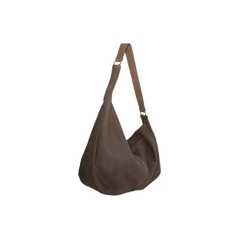 Paloma-wool Leather Handbag Shoulder Bag Large Size Women's Brown-0