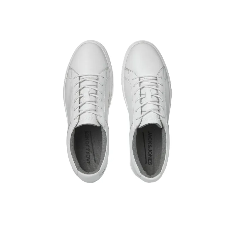JACK JONES· Low Top Skateboard Shoes Men's White-2