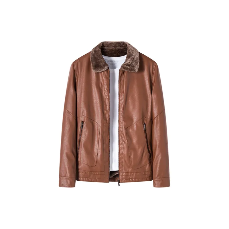 PIERRE CARDIN Leather Jacket Unisex-13