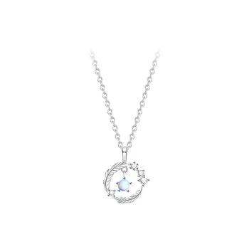 STQ S925 Silver Necklaces Women's Gift Box Set