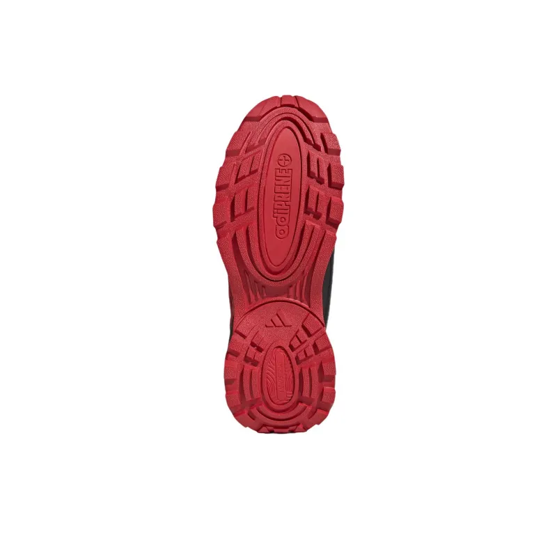 Adidas Wonder Runner Anti Slip Wear Resistant Low Top Running Shoes Men's Black Red-4