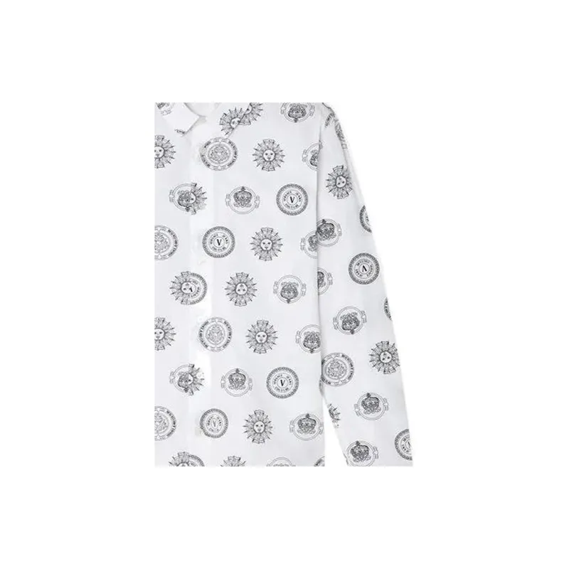 VERSACE JEANS COUTURE Shirts Men White-6