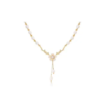 ONEKISS Gold Plated Copper Necklaces Women's