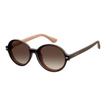 Havaianas Acetate Oval Sunglasses Women's Brown