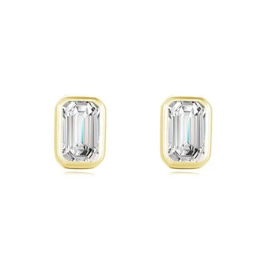 CARAT'S DIARY S925 Silver Stud Earrings Unisex-6