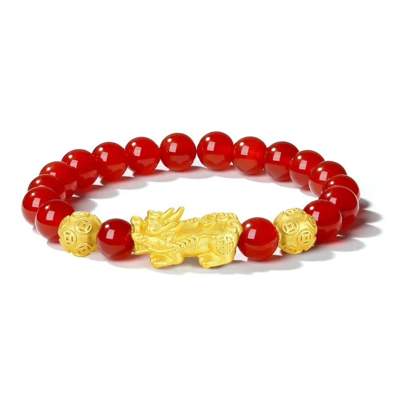 PUTUOSHANWENCHUANG Agate Bracelets Unisex-5