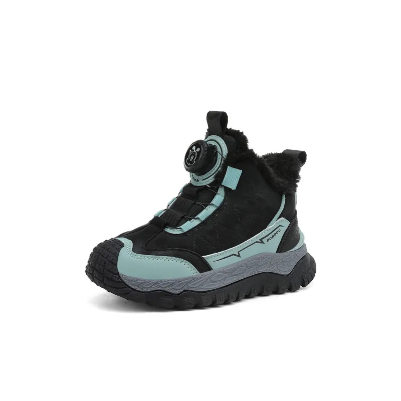 BOBDOG Anti Slip And Wear Resistant Warm Kids' Running Shoes Kids'-0