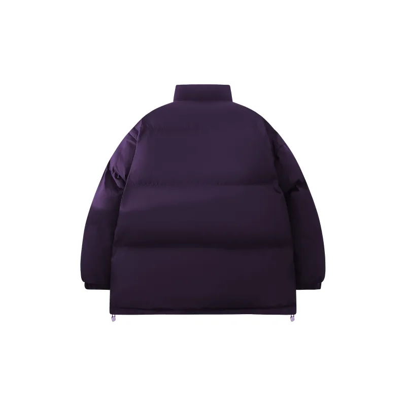 BOBBY ABLEY Puffer Jacket Unisex Dark Purple-39