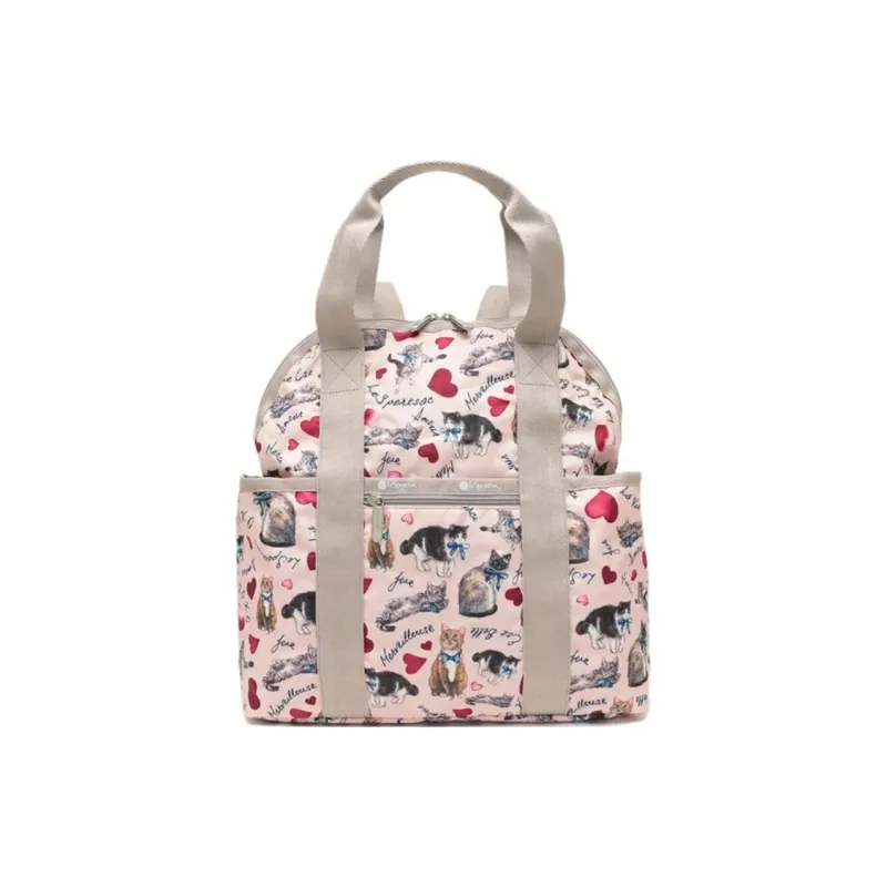 LeSportsac Polyester Backpack Women's Pink-0