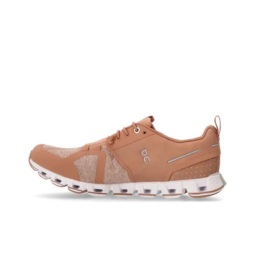 On Anti-Slip Wear-Resistant Low-Top Running Shoes Women's Pink White