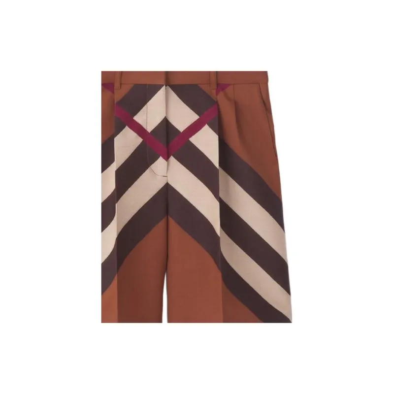 Burberry Casual Shorts Women's Light Brown-4