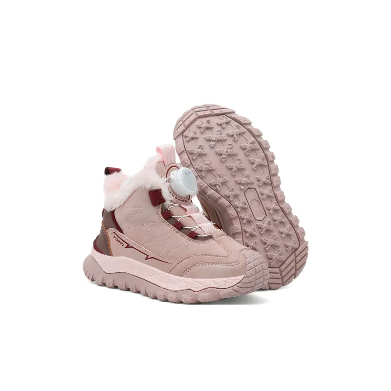BOBDOG Anti Slip And Wear Resistant Warm Kids' Running Shoes Kids'-19