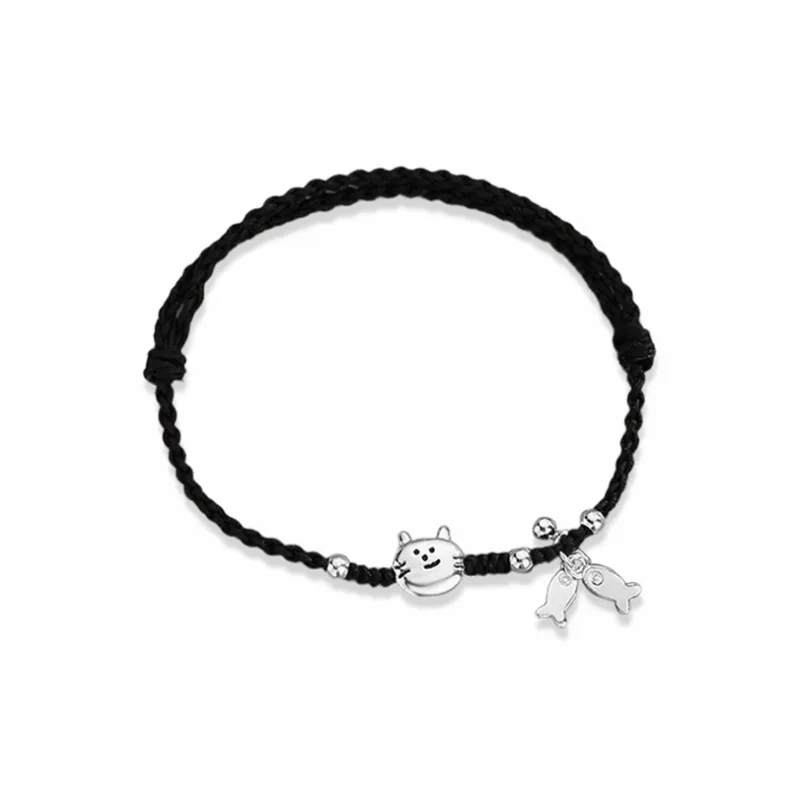 Muyan Alloy Kitten Fish Bracelet Unisex-10