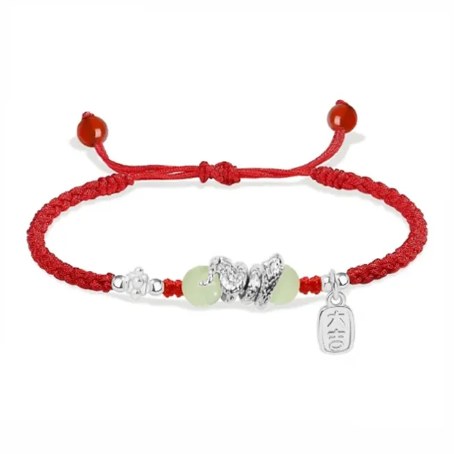 Muyan Alloy Bound Blessing Bracelet Unisex-5