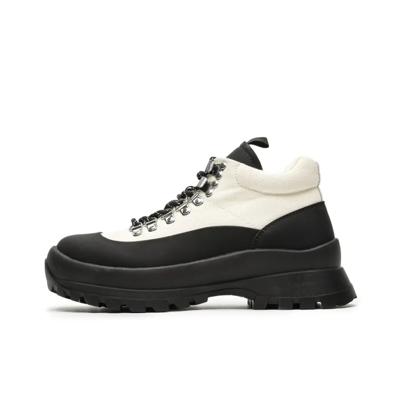 WEISHIBANGWEI Height Increasing Slip Resistant Mid Top Casual Shoes Men's-0