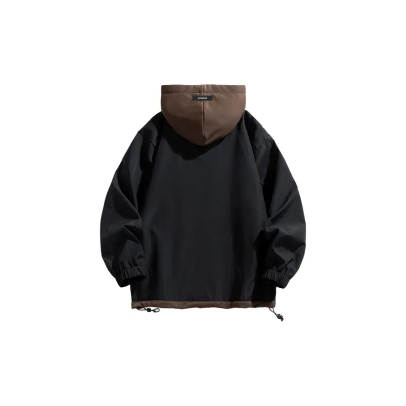 RASHOMONG Jackets Coats Unisex Black-9