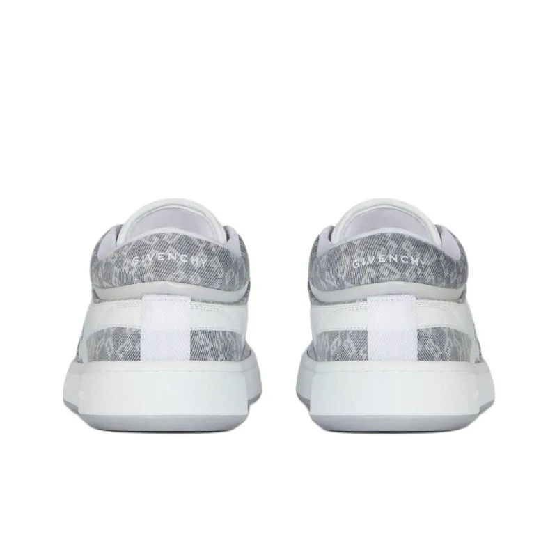 Givenchy G Move Low Top Skateboard Shoes Men's Gray White-3