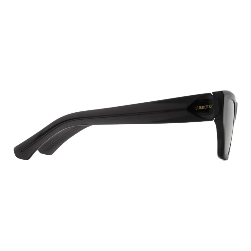 Burberry Acetate Metal Cat Eye Sunglasses Unisex Black-1