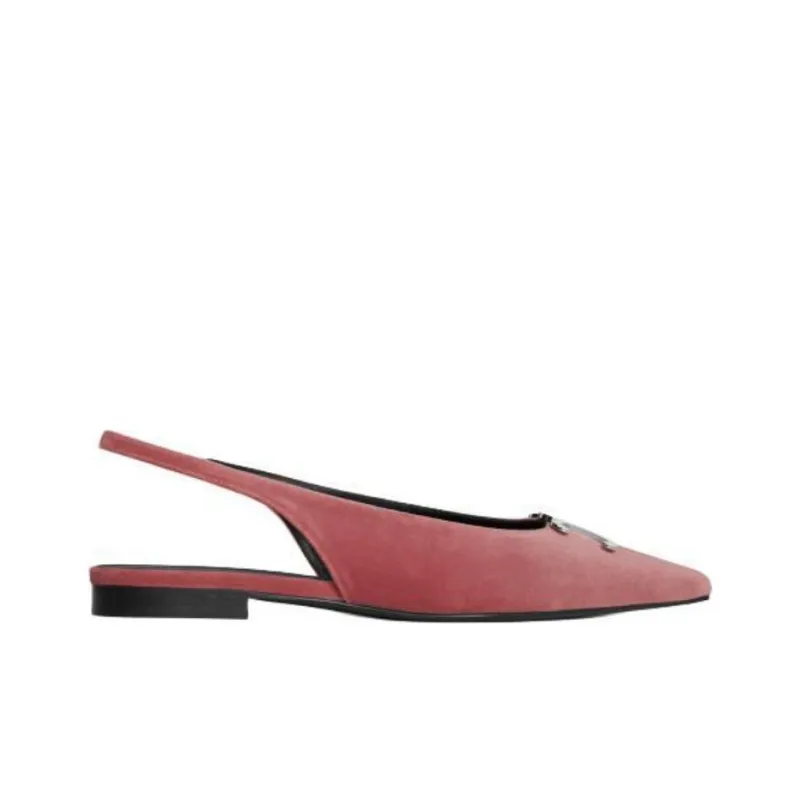 CELINE Alma Triomphe Casual Single Shoes Women's Pink-1