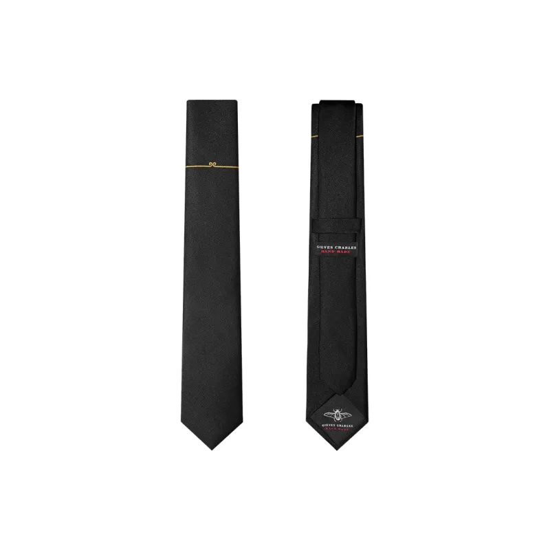 GIEVES CHARLES Mulberry Silk Ties Men's-4