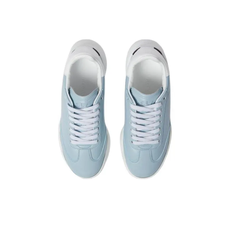 Stella McCartney Loop Low Top Casual Shoes Women's Gray Blue-3