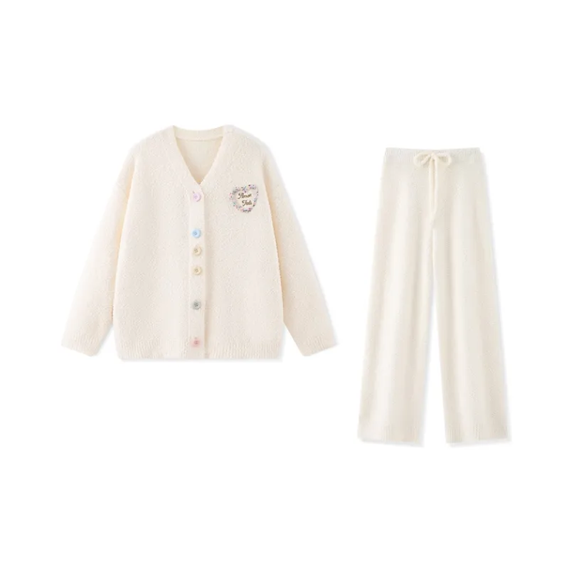 Beast's Secret Pajama Set Women's Ecru-0