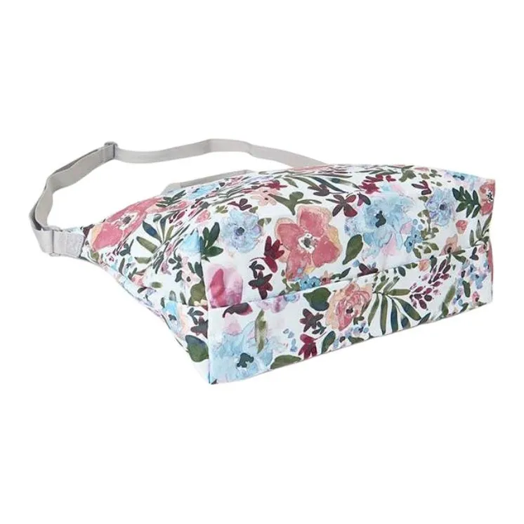 LeSportsac Nylon Tote Bag Shopping Bag Shoulder Bag Crossbody Bag Handbag Women's Gray-3