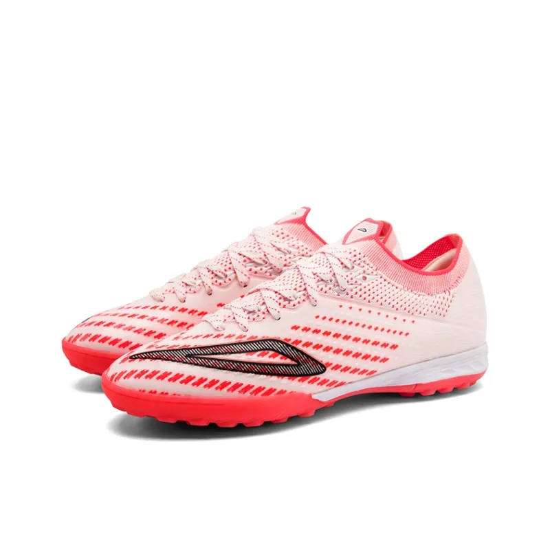 Keliqee Soccer Shoes Unisex Low Top Red-1