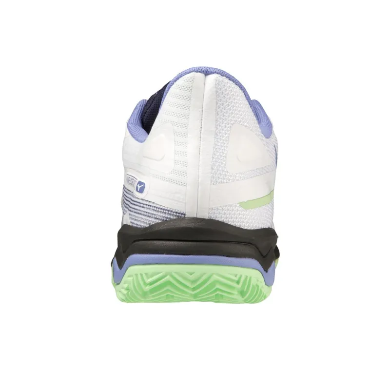 Mizuno Wave Exceed Light 2 Anti-Slip Wear-Resistant Low-Top Tennis Shoes Men's White Gray Green-3