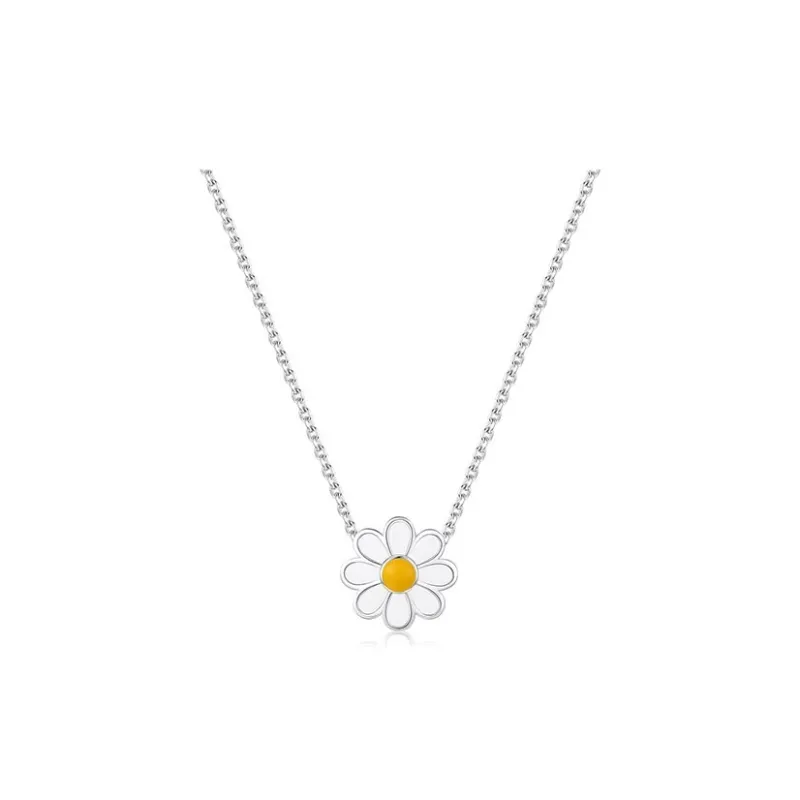 CARAT'S DIARY S925 Silver Collarbone Chain Necklace Women's-0