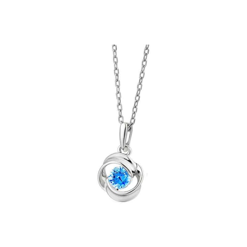 ZHONGLING 925 Sterling Silver Necklaces Women's-3