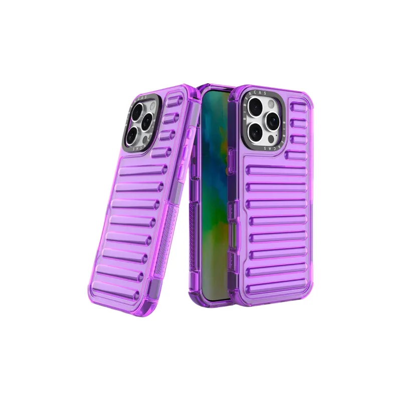 BYZ Silicone Material Transparent Fully Enclosed Impact Resistant Phone Case Compatible With Apple IPhone 16 15 14-12