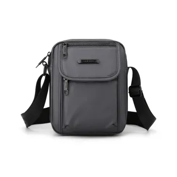 LUVISTRUE Oxford Shoulder Bag Crossbody Bag Regular Men's Black/Gray/Blue